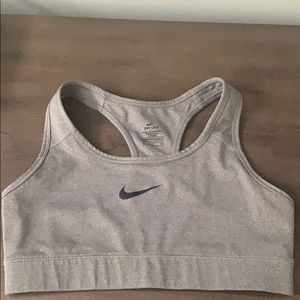 Nike Dri-Fit Gray Sports Bra